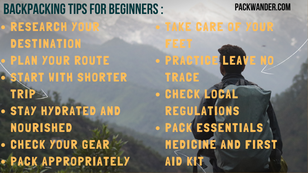 Backpacking Tips for Beginners