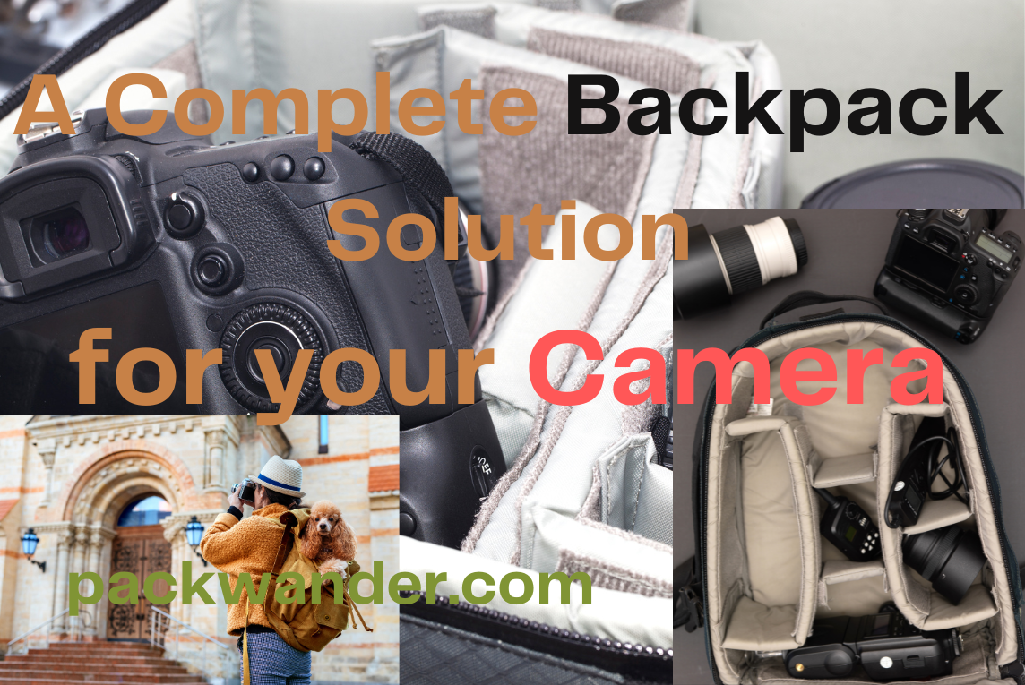 Camera and Lens Backpack
